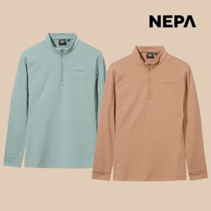 네파 여성 겨울 그래핀 집업 티셔츠 땀흡수 보온 등산티 7L85404