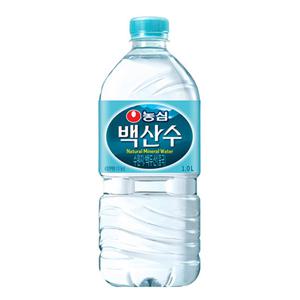 농심 백산수 1L 6개