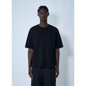 25 FW Moncler x asap ROCKY 남성 로고 패치 티셔츠 map0162011blk