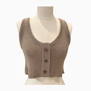 (레코브) 솔리드 숏 니트 베스트(LG31C9KV508X)