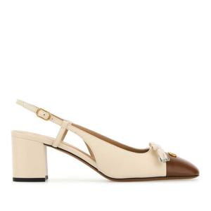 발렌티노 V로고 태슬 가죽 슬링백 펌프스 7W0S0MH9DDT AHA