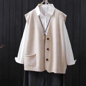 카뮤드 꽈베기 니트베스트 _NC3LK015