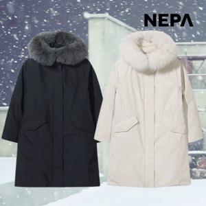네파 여성 사파리 구스 다운자켓 고어텍스 야상 롱패딩 7L82077