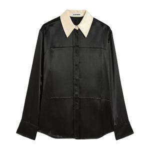 질샌더 126 MC 포인티드 칼라 루즈 셔츠 J03DL0208 J66292 001