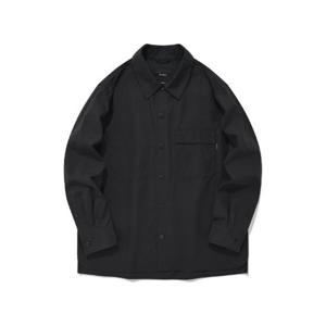 커버낫자켓 JQS CO2301SH10-CH 오버핏 플랩 포켓 셔츠 자켓 차콜