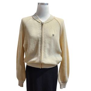 [쥬크]레터링 볼륨 소매 집업 가디건      Z253KSL012