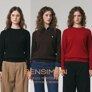 벤시몽 25FW 아뜰리에 케이블니트 3종(여성)