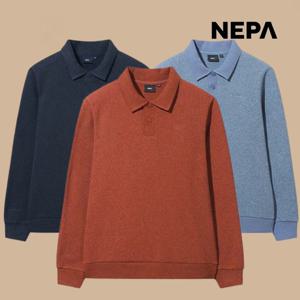 네파 남성 스웨터 폴로 티셔츠 캐주얼 폴라텍 기모티 7L75243