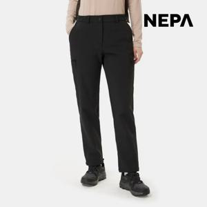 네파 여성 겨울 카고 포켓 조거 팬츠 발수 기모 일자 바지 7L81662