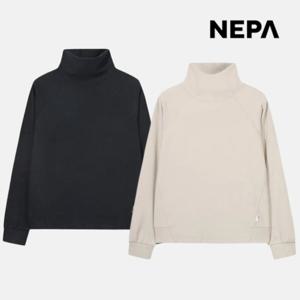 네파 여성 니트라이크 반넥 티셔츠 가을 겨울 기모 등산티 7L85360