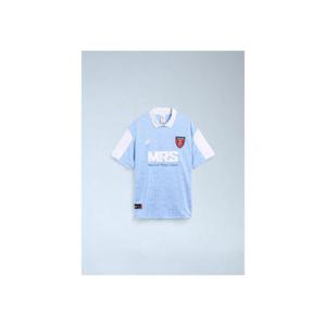 25 FW Nike x Martine Rose 여성 로고 모티프 폴로 셔츠 nik0362105blu F