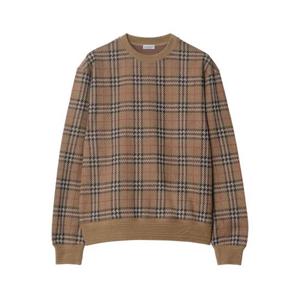 25SS Burberry Embroidered stretch 코튼 blend 스웨터 8102882C2044 TP565326952