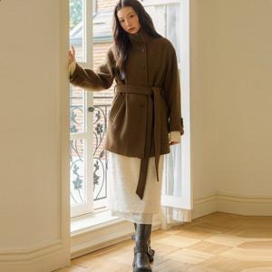 [올리브데올리브]세미 A라인 니팅 스커트 OW5WSB19