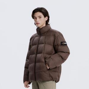 내셔널지오그래픽 N254UPD903 오록스 스탠드넥 퀼팅 패딩 점퍼 BROWN