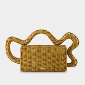 컬트가이아 엘사 라피아 스냅 클로저 클러치 CL3389RT1235 NATU