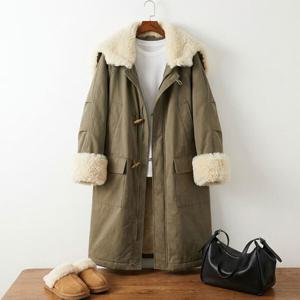 크리스 토글버튼 퍼카라 야상_NC4JP100