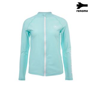 [레노마수영복]여성 베이직 집업래쉬가드 CS2C951