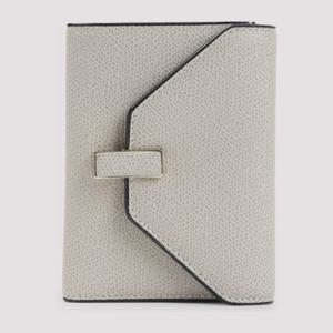 발렉스트라 텍스처 가죽 클라스프 컴팩트 지갑 SGES0005028LOCP