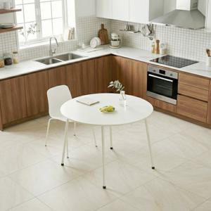 [착불] 동서가구 E0 모어 800 원형 식탁 테이블 화이트 DF927615