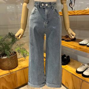 (레코브) 9부 와이드 데님 팬츠(LC61C4DP514A)