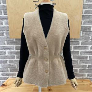 (레코브) 밑단 플레어 니트 베스트(LC31C1KV902X)