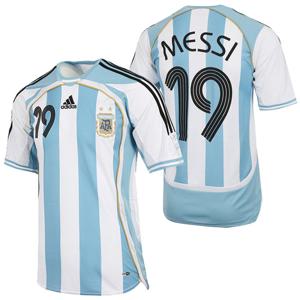 [정품] 아디다스 아르헨티나 2006 리메이크 홈 저지 유니폼 MESSI 19 마킹 (JN3708)