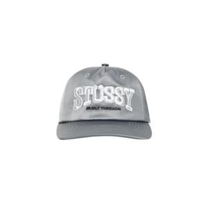 Stussy스투시 미드 뎁스 벌리 쓰레드 스냅백 그레이 1311161