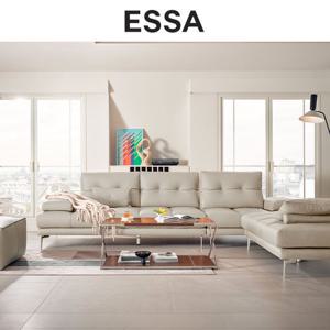 [에싸] 슈미르 3.5인 스윙기능 토그 소가죽 소파