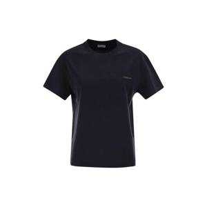 26SS 브루넬로 쿠치넬리 코튼 저지 T 셔츠 with Shiny Tab M0T81EC710C4224 TP569941268