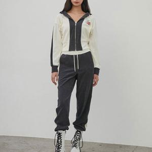 [에고이스트]컬러 블록 자수 포인트 코듀로이 캐쥬얼 팬츠 (EQ4CP960)