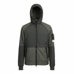 STONE ISLAND 42020 NYLON METAL WATRO-TC IN ECONYL  REGENERATED NYLON HOODED JACKET (801542020 V0059) (나일론 메탈 워트로-TC 에코닐  리제너레이티드 나일론 후드