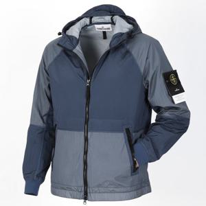 STONE ISLAND 42020 NYLON METAL WATRO-TC IN ECONYL  REGENERATED NYLON HOODED JACKET (801542020 V0024) (나일론 메탈 워트로-TC 에코닐  리제너레이티드 나일론 후드