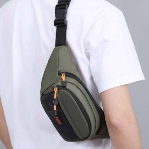 남자 여자 밀리터리 패턴 힙색 여행 크로스 보조가방