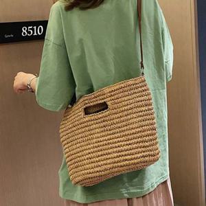 3컬러 라탄 토트 크로스백 DS-LKB566