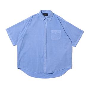 [카고브로스]CB PIGMENT SHORT SLEEVE SHIRT (BLUE)