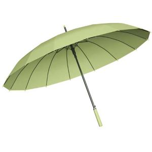 각인인쇄 파스텔 16K 자동 장우산 예쁜 가죽핸들 우산