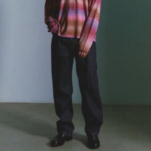 [플랙진]남성 스티즈 P55 스트레이트 생지 데님 팬츠 (PJTF5SZP551)