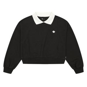 [소이]남아 비숑 카라 맨투맨 티셔츠 23F5454_BK