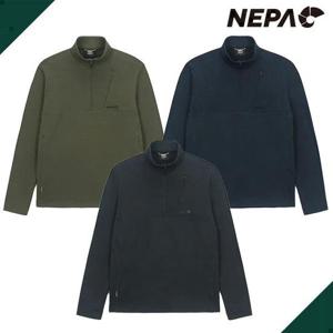 네파 7K75411 남성 패스파인더 브러시드 집업티셔츠