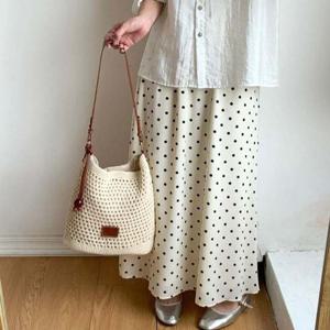 면사 펀칭 그물 ELG228 반달 여행 패션잡화 뽀글이 여