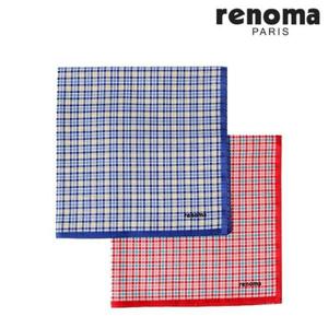 레노마 RDT8106 남녀 1매 선염 손수건