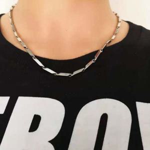 써지컬스틸 남자 대나무 체인 패션 써지컬 목걸이 5mm