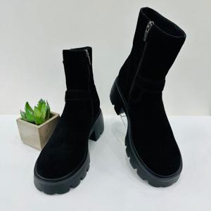 [무크]여성 버클 앵클 워커 부츠 6522657A