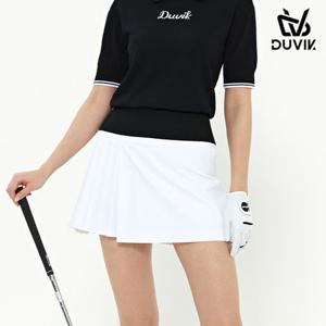 듀빅 여성 스판 언발란스 A라인 랩 큐롯 DD2WCU404WH