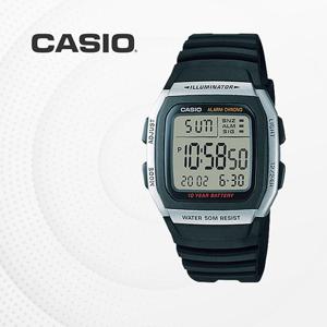 카시오 CASIO 군인 군용 군대 우레탄 전자시계 W-96H-1A