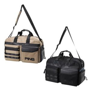 [핑골프][양말증정]남성 멀티 포켓 배색 보스턴백 111D1BB184