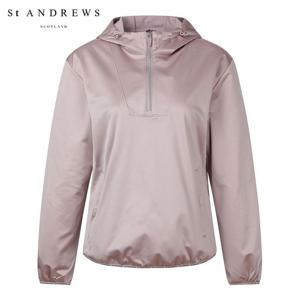 [세인트앤드류스] 여성 하프 집업 후드 아노락 긴팔 티셔츠 821C1TR062_PK