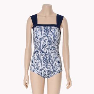 [레노마수영복]여성 인컵 비치 원피스 수영복LS2D313_NV