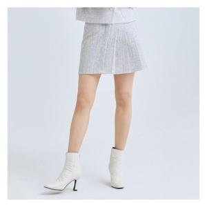 [미쏘]플리츠 미니 스커트 (MIWWHB327G-T)