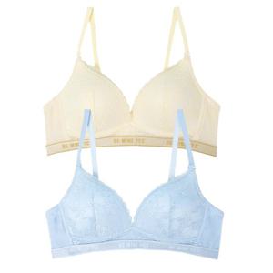 [예스][SUMMER SALE]컴포트 레이스 노와이어 브라2종택1YSWBZA13